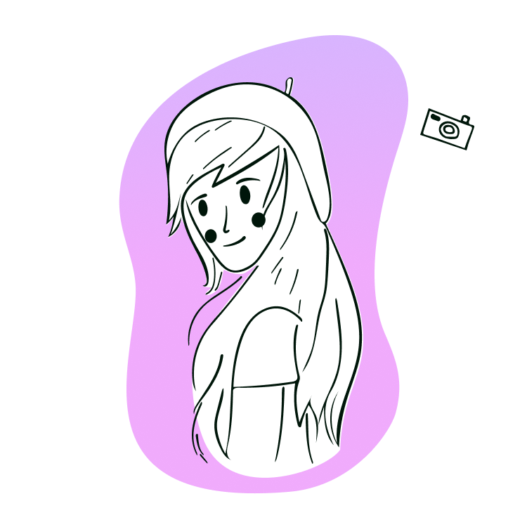 Vylo illustration, individual portrait